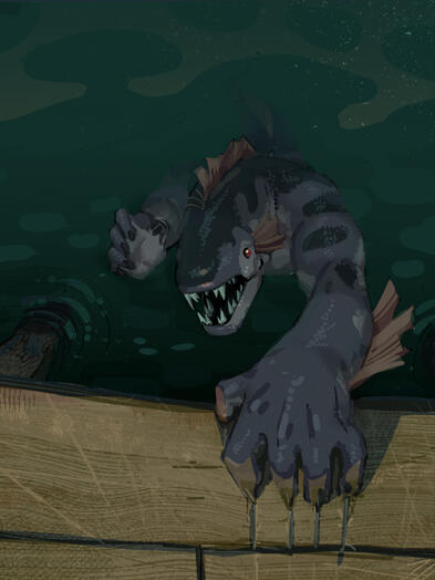 Dredge Mermay: Fanged Cod